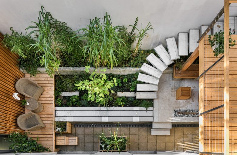 Terrazzo, spazio verde