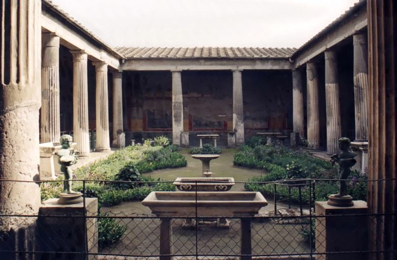 Il Giardino della casa dei Vettii a Pompei